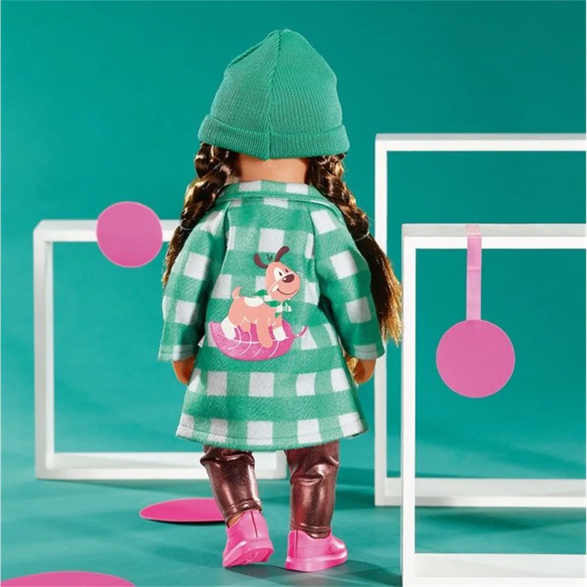 Baby Born Deluxe Jas Poppenkleding 43cm - Multicolor
