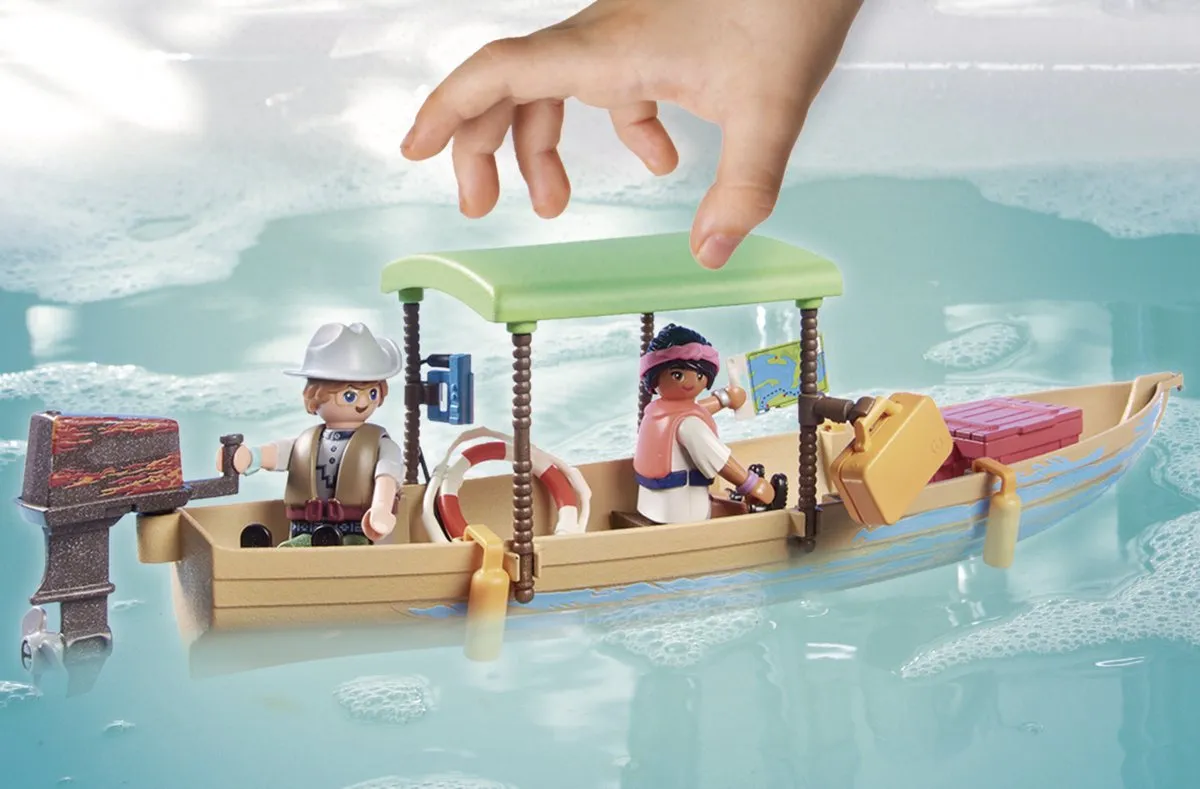 Playmobil Wiltopia Boottocht naar de zeekoeien 71010