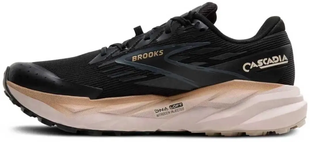 Brooks Cascadia 19 GTX Trailrunningschoenen Heren - 45.5 - Zwart/Orange - afbeelding 5 van 6