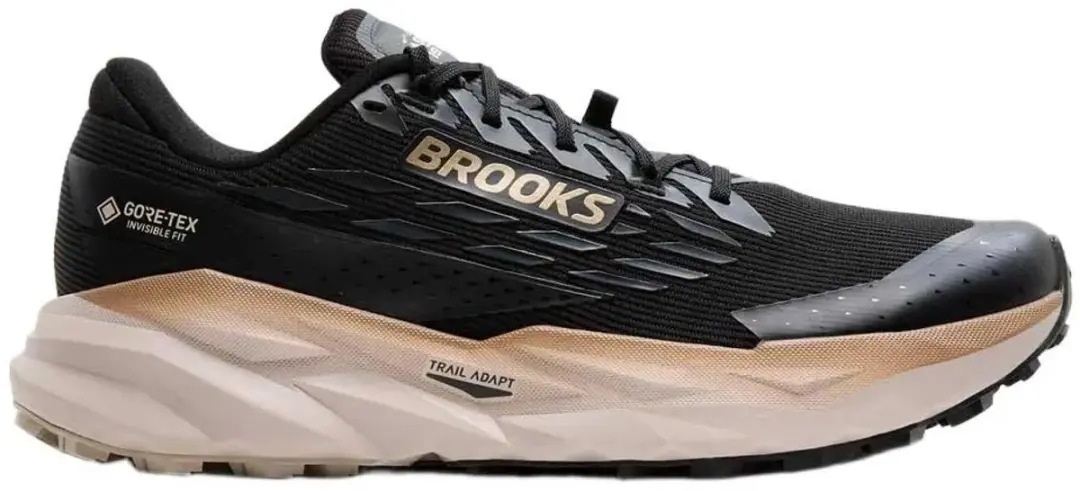 Brooks Cascadia 19 GTX Trailrunningschoenen Heren - 45.5 - Zwart/Orange - afbeelding 2 van 6