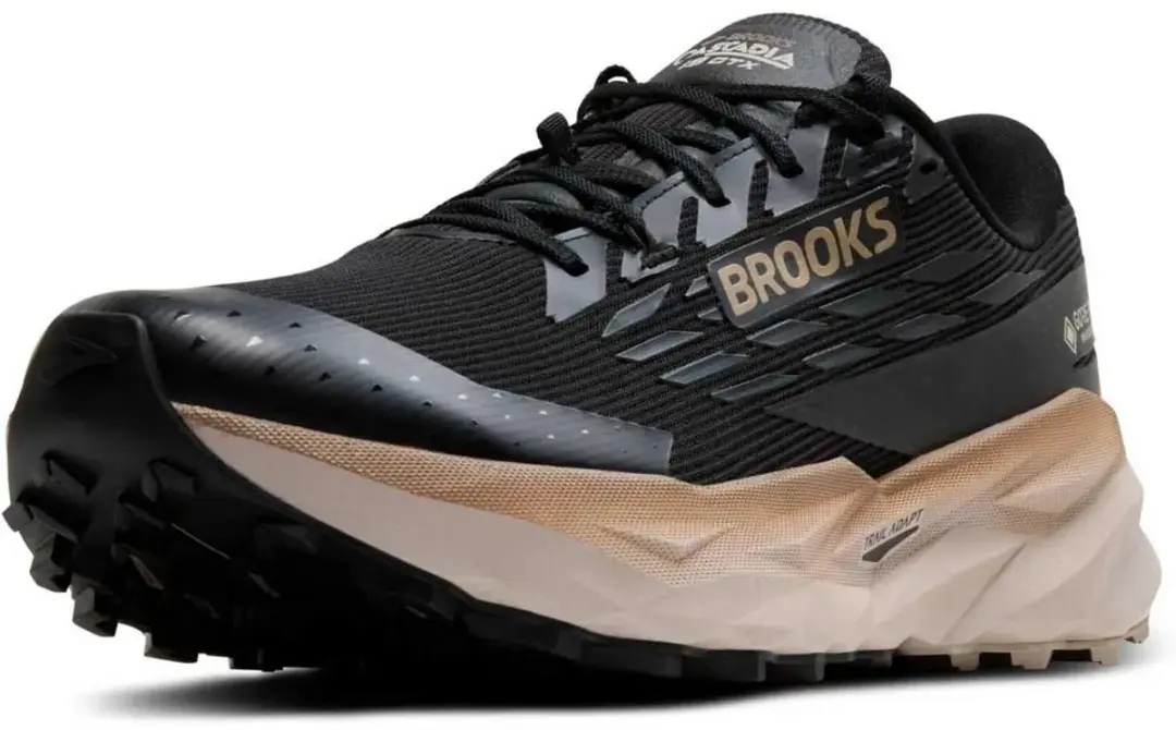 Brooks Cascadia 19 GTX Trailrunningschoenen Heren - 45.5 - Zwart/Orange - afbeelding 4 van 6