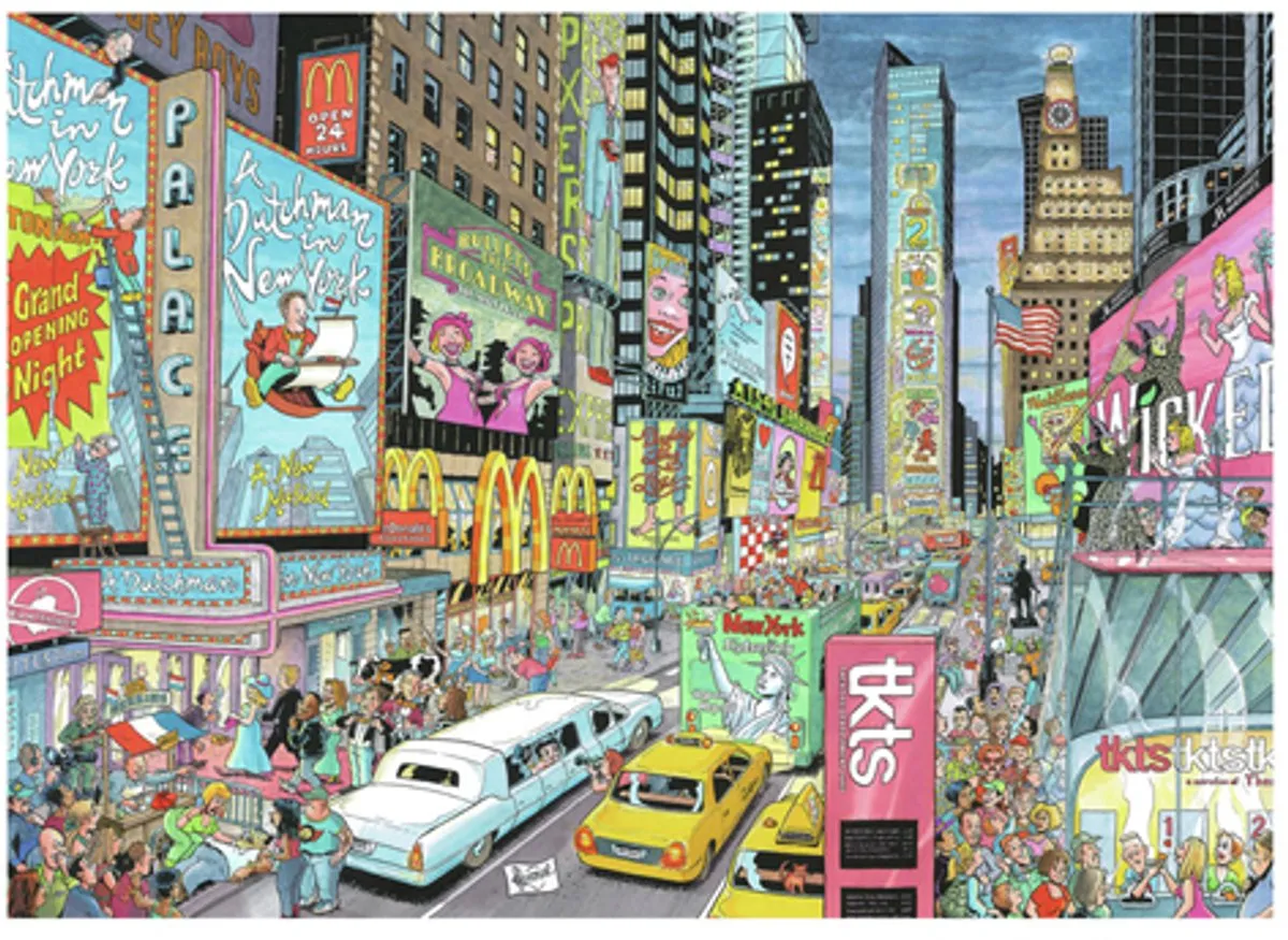 Ravensburger Fleroux New York Legpuzzel 1000 Stukjes