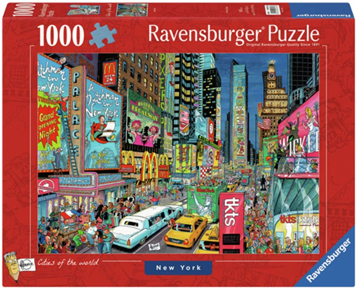 Ravensburger Fleroux New York Legpuzzel 1000 Stukjes