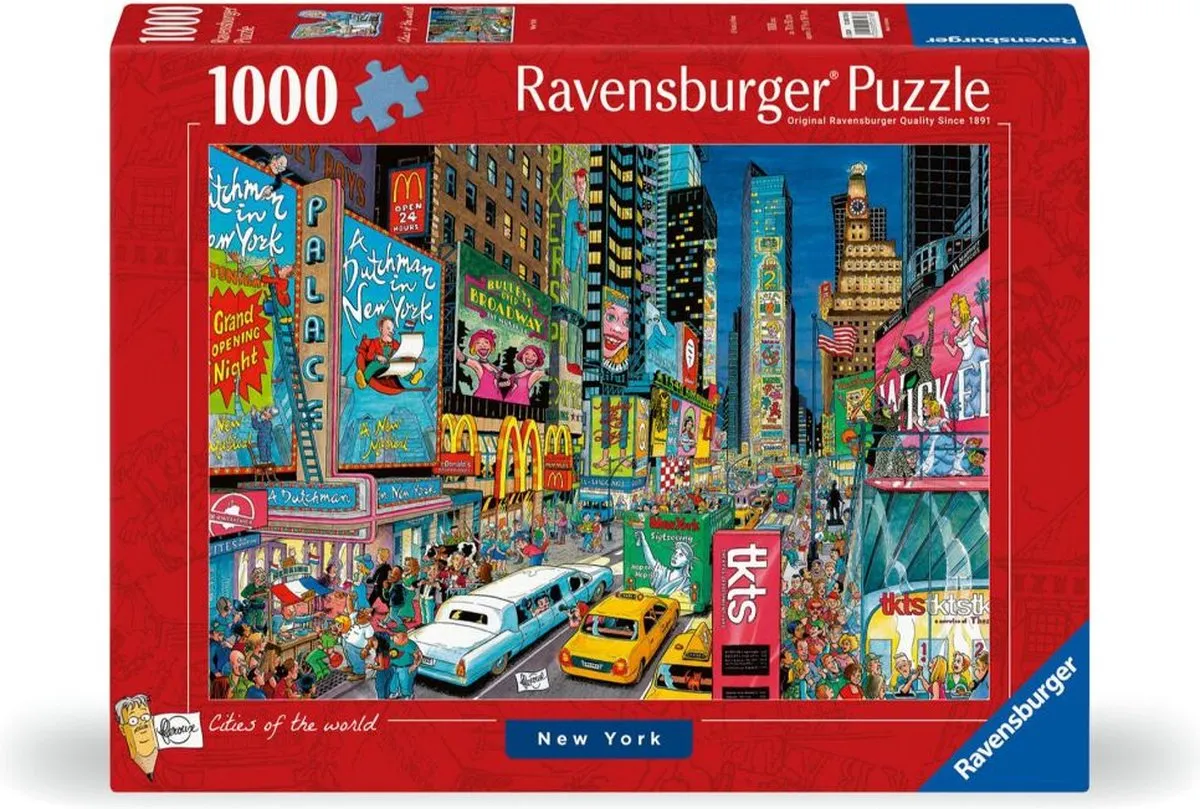 Ravensburger Fleroux New York Legpuzzel 1000 Stukjes