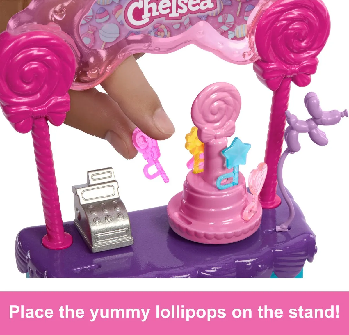 Barbie Chelsea Lollipop Candy Playset - Multicolor