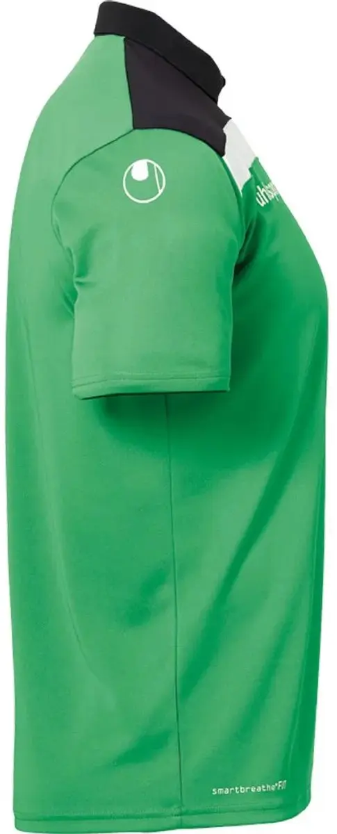 Uhlsport Offense 23 Polo Kinderen - 164 - Groen/Zwart/Wit