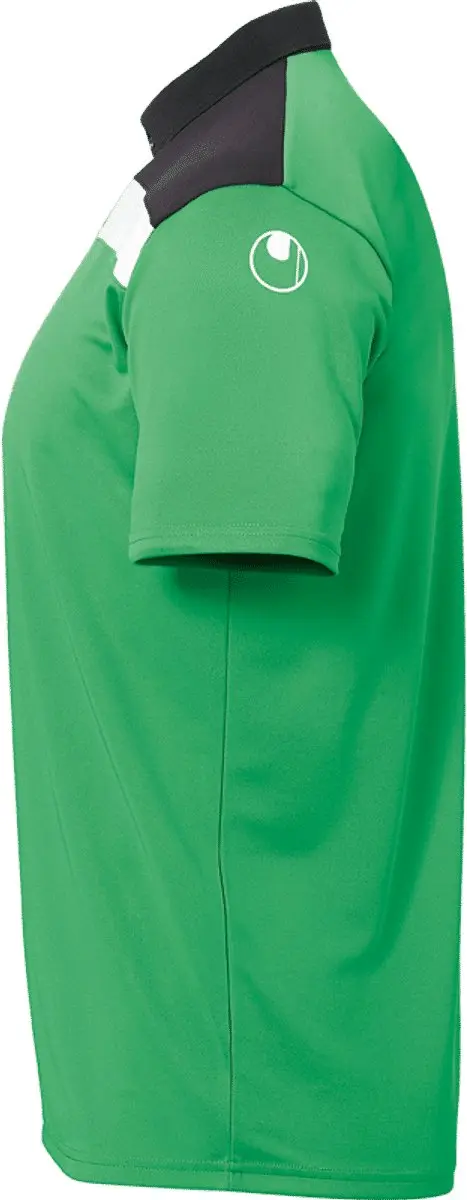 Uhlsport Offense 23 Polo Kinderen - 164 - Groen/Zwart/Wit