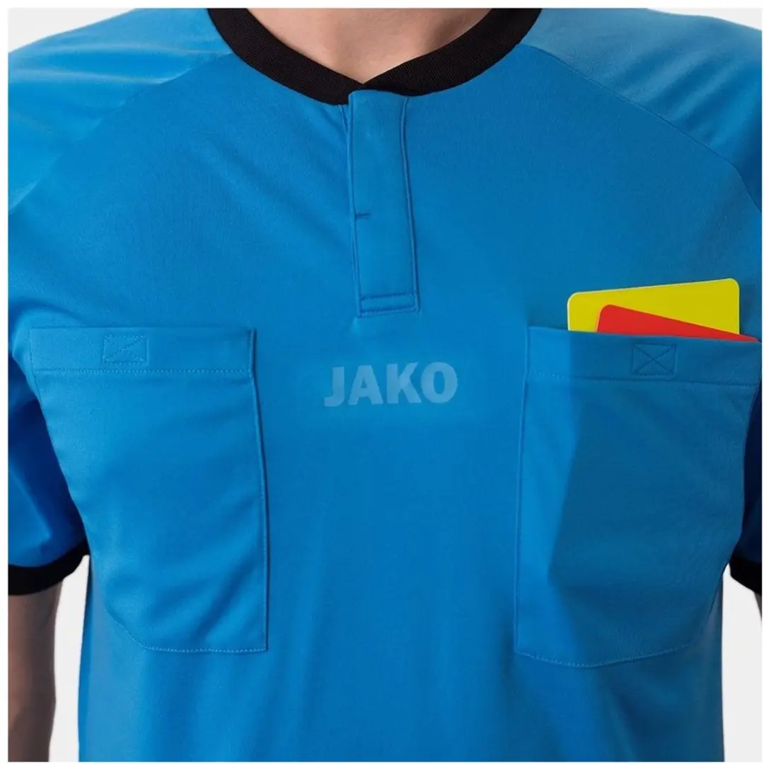 Jako Scheidsrechtersshirt Heren M - Lichtblauw