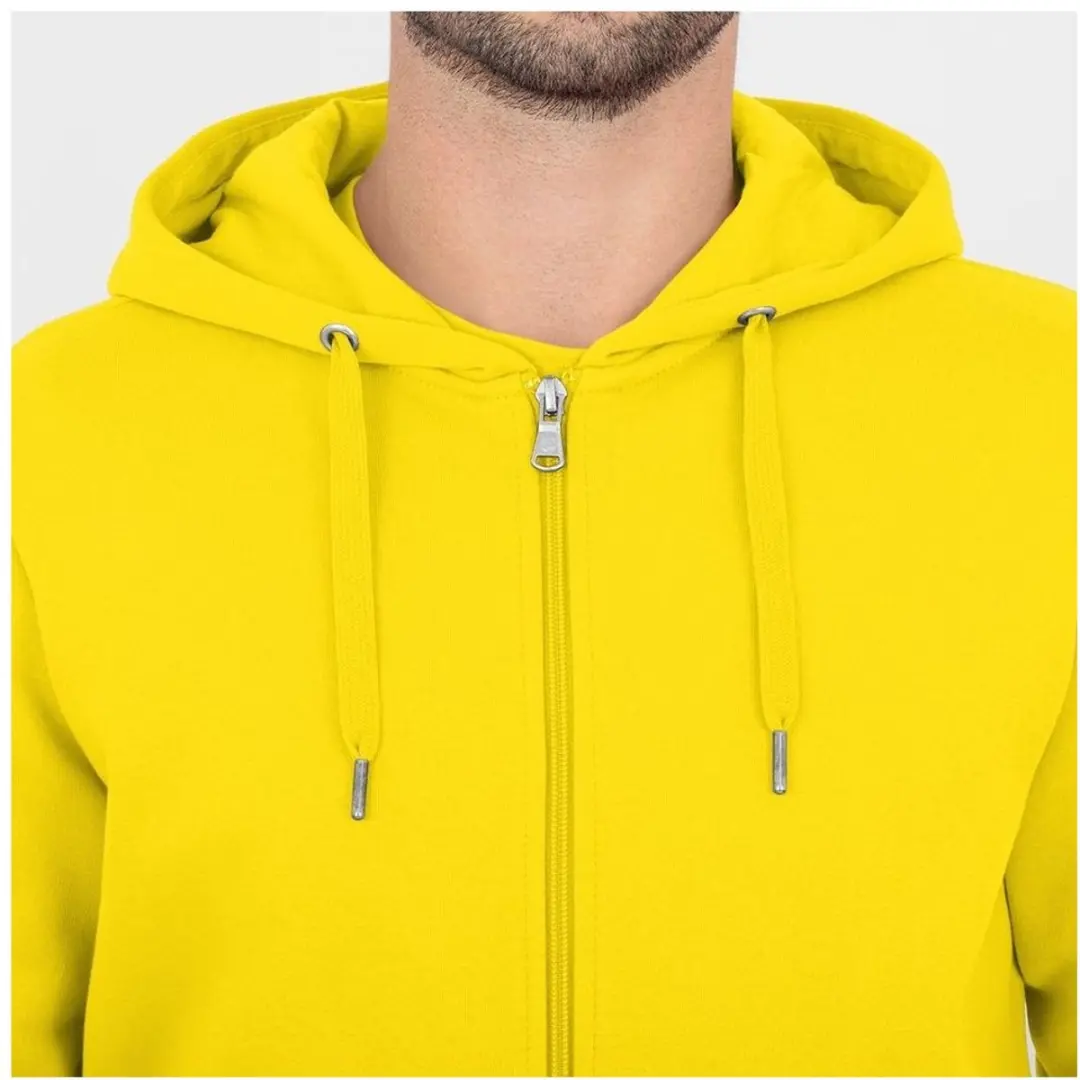 JAKO Organic Jas Met Kap Heren - XL - Geel