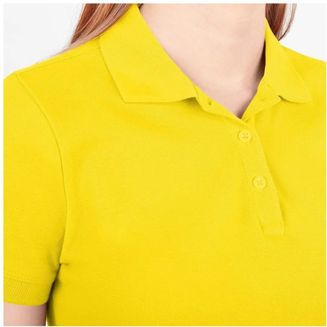Jako Organic Polo Dames 38 - Geel