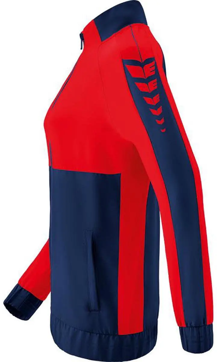 Erima Six Wings Presentatiejack Dames - Rood/New Navy 42
