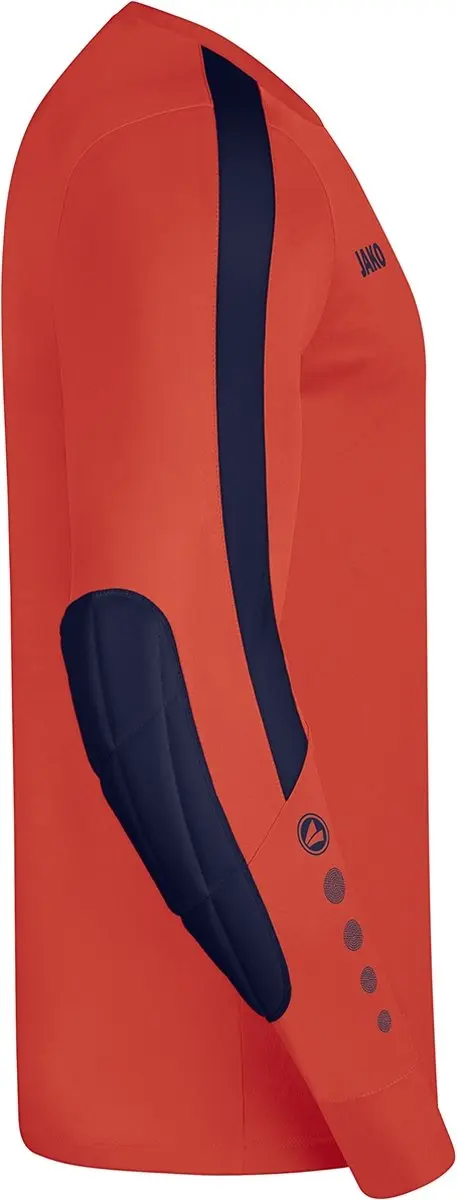 JAKO Power Keepershirt Heren - Lange mouw - M - Marine/Flame