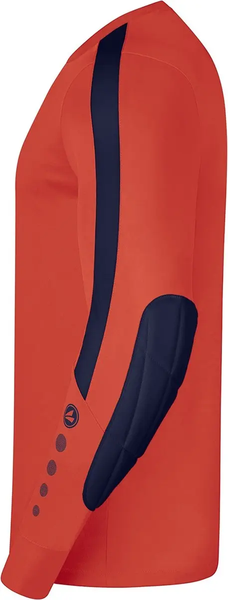 JAKO Power Keepershirt Heren - Lange mouw - M - Marine/Flame