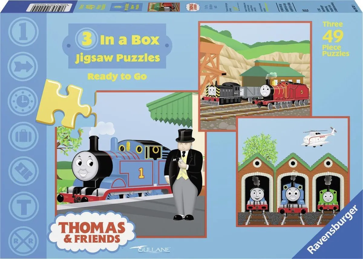 Ravensburger Thomas & Friends Ready to Go Puzzels