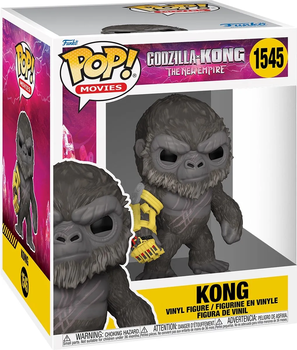 Funko Godzilla vs. Kong Kong Super Pop! 75931 - Meerkleurig