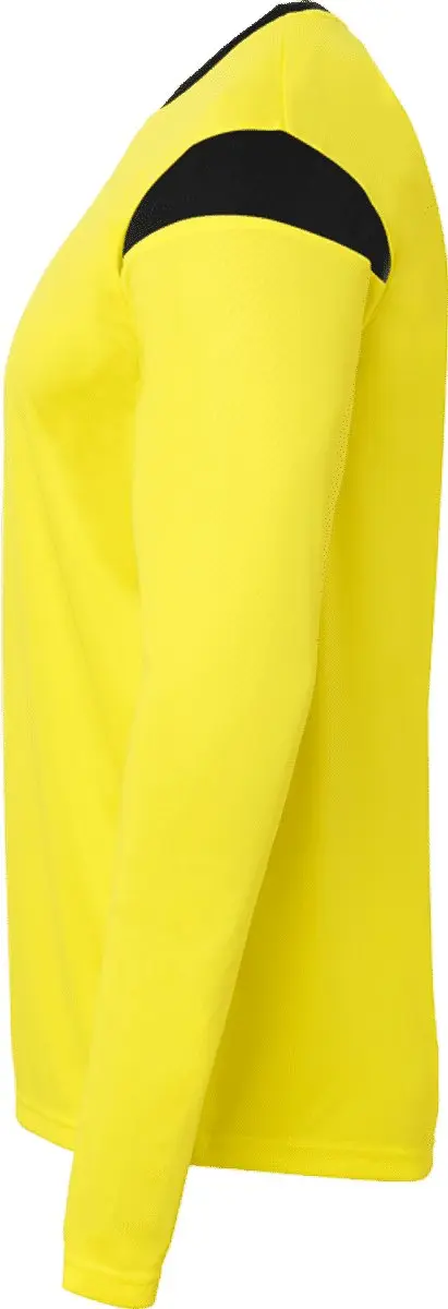 Uhlsport Squad 27 Voetbalshirt Lange Mouw Heren - Limoen/Zwart M