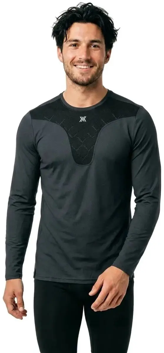 X-Bionic Corefusion Run T-shirt Lange Mouwen M - Zwart