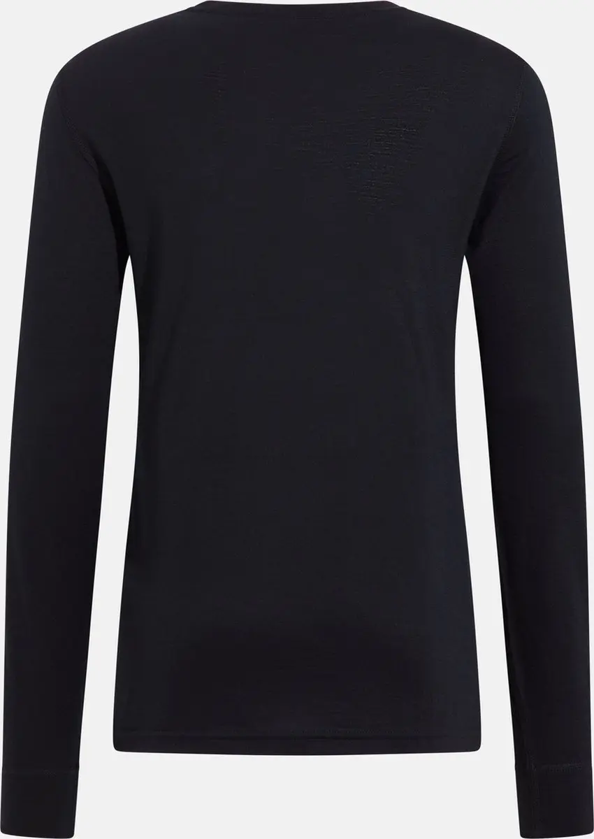 ODLO Natural Merino 200 Thermoshirt Lange Mouwen - XXL - Zwart
