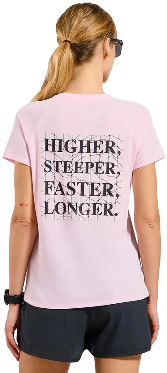 ODLO Essential Print T-shirt - Roze - XS
