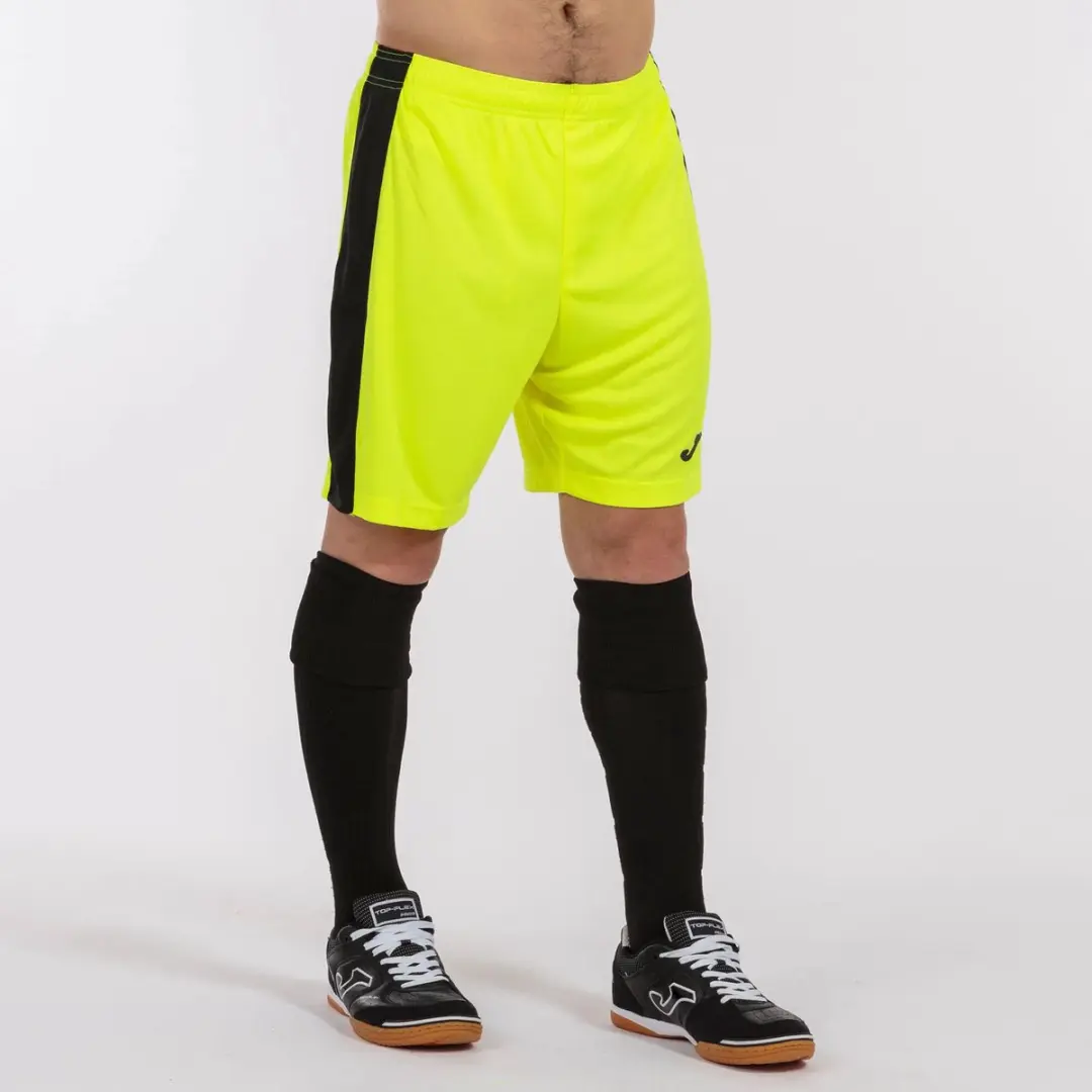 Joma Maxi Short Heren - Fluogeel/Zwart M