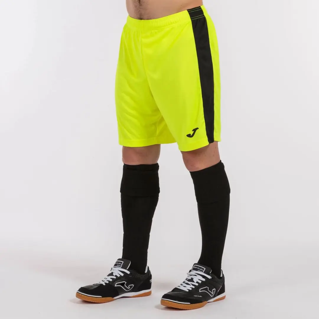 Joma Maxi Short Heren - Fluogeel/Zwart M