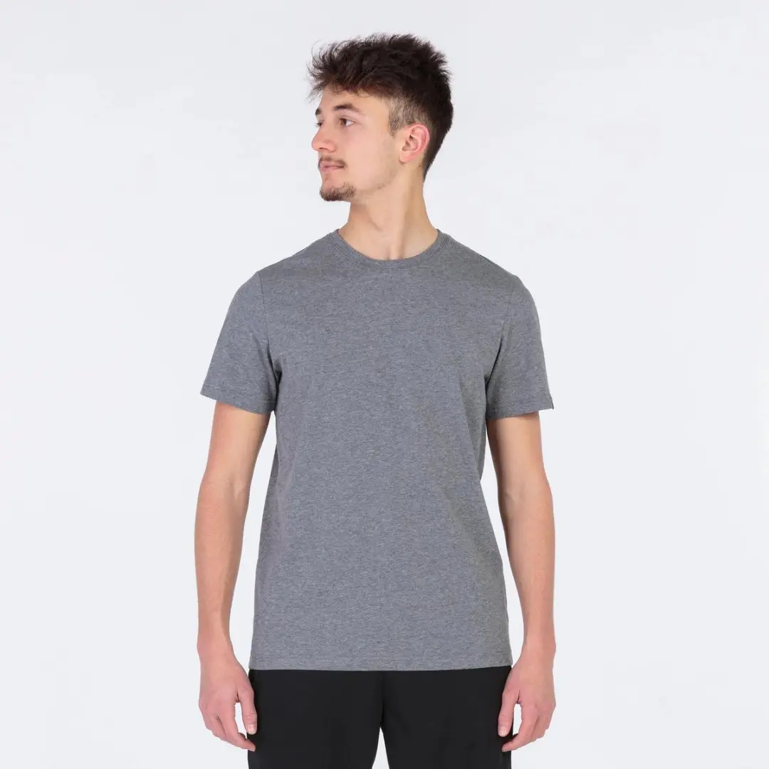 Joma T-shirt Desert Mouw Melange - Grijs - 3XL - afbeelding 2 van 6