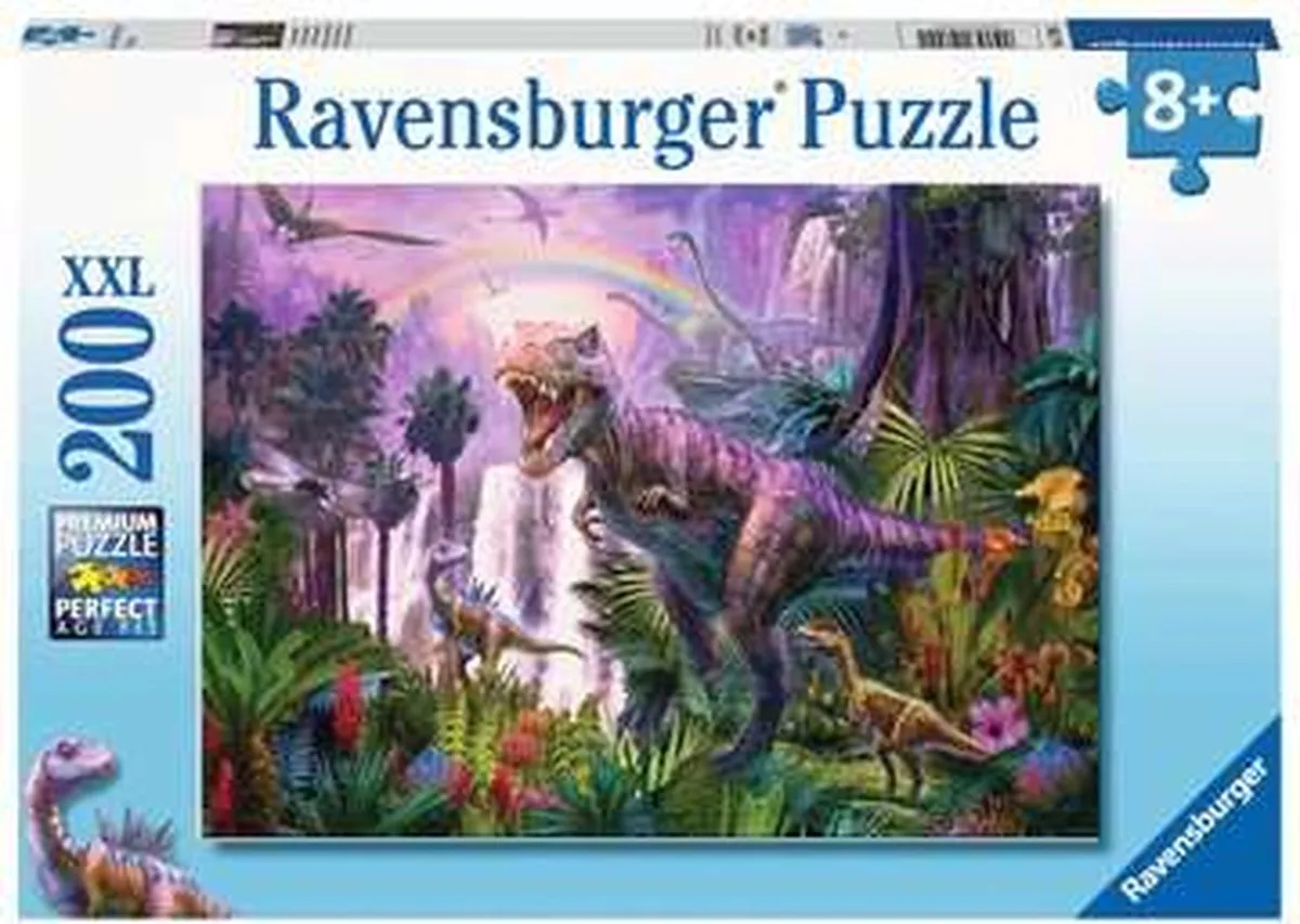Ravensburger Land van de Dinosauriërs Puzzel 200 Stuks - Multicolor