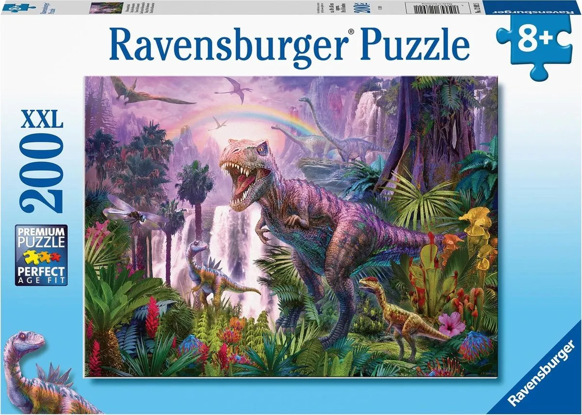 Ravensburger Land van de Dinosauriërs Puzzel 200 Stuks - Multicolor