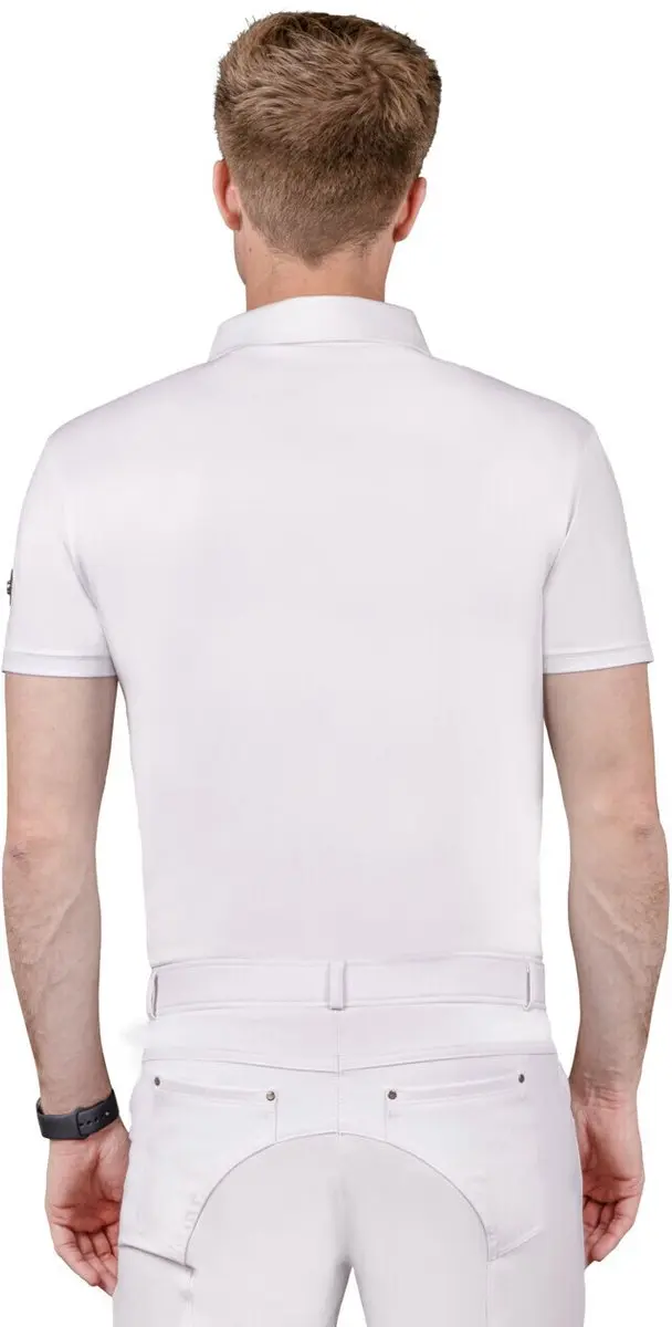 QHP Berno Wedstrijdshirt - Maat 48 - Wit - afbeelding 2 van 3