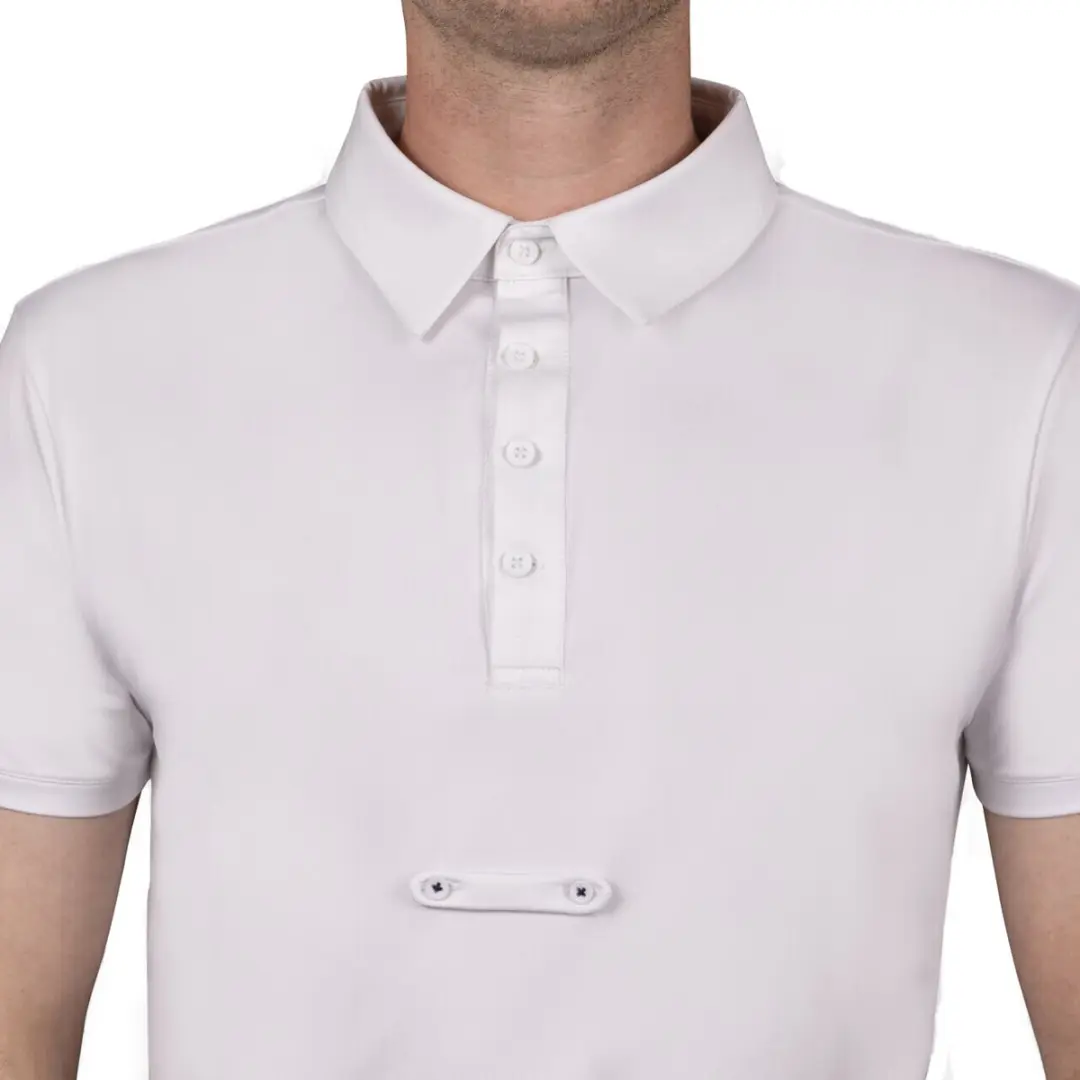 QHP Berno Wedstrijdshirt - Maat 48 - Wit - afbeelding 3 van 3