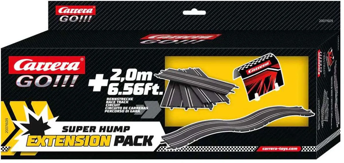 Carrera GO!!! Uitbreidingspack Super Hump CAR20071609 - 11 Stuks - Multi