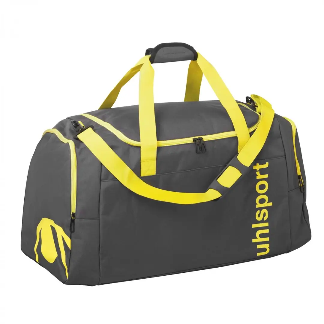 Uhlsport Essential 2.0 Sporttas Antraciet-Fluor Geel Maat 75L (64 x 31 x 38 cm)