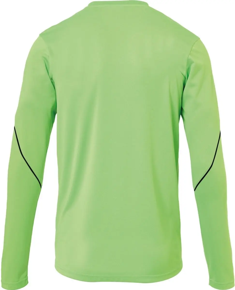 Uhlsport Stream 22 Voetbalshirt Lange Mouw Kinderen - Fluogroen/Zwart 152