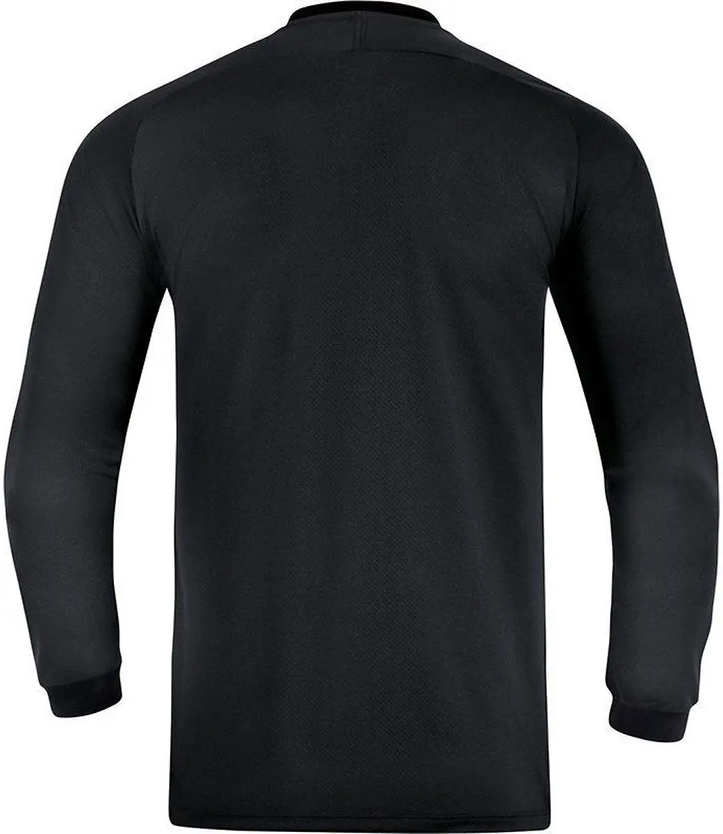 JAKO Scheidsrechtershirt Lange Mouw Heren - 3XL - Zwart
