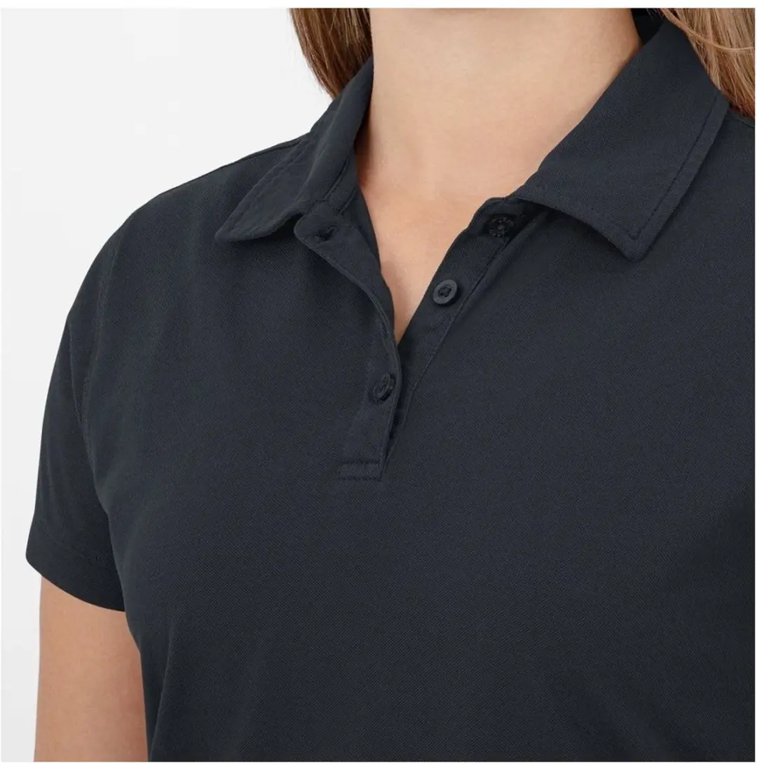 JAKO Doubletex Polo Dames 42 - Antraciet