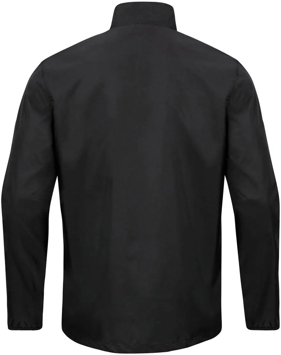 JAKO Rainzip Team Regen Sweater Junior 164 - Zwart