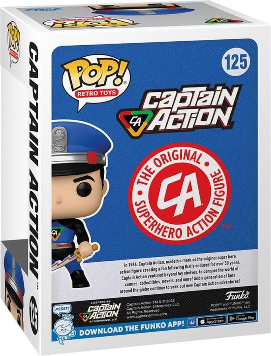 Funko Pop! Captain Action #125 - Veelkleurig - afbeelding 2 van 4