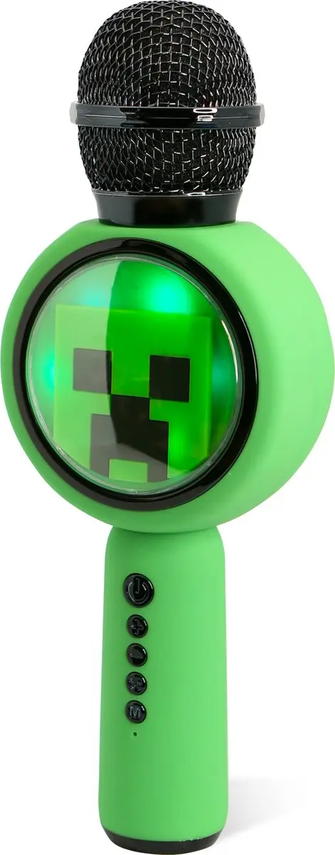 Minecraft Draadloze Karaokemicrofoon - LED Display - Stemvervorming - afbeelding 5 van 6