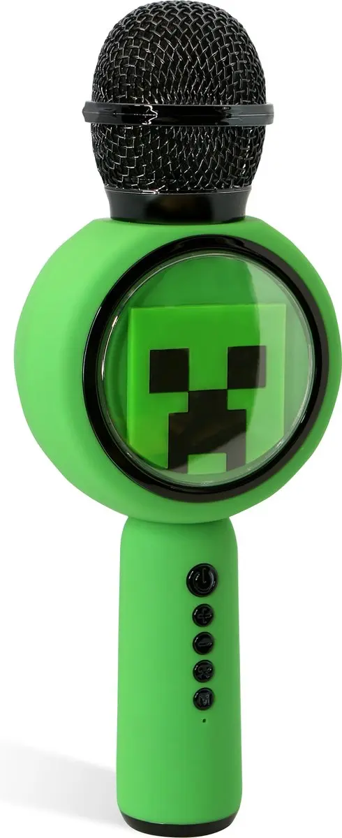Minecraft Draadloze Karaokemicrofoon - LED Display - Stemvervorming - afbeelding 4 van 6