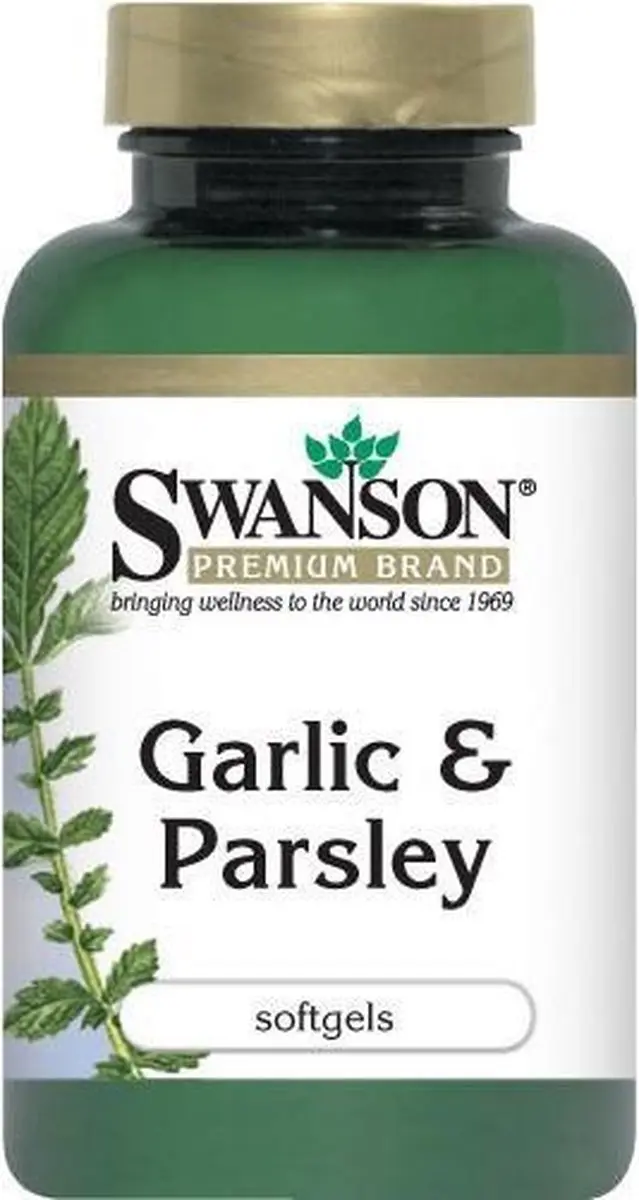 Swanson Knoflook & Peterselie 250g