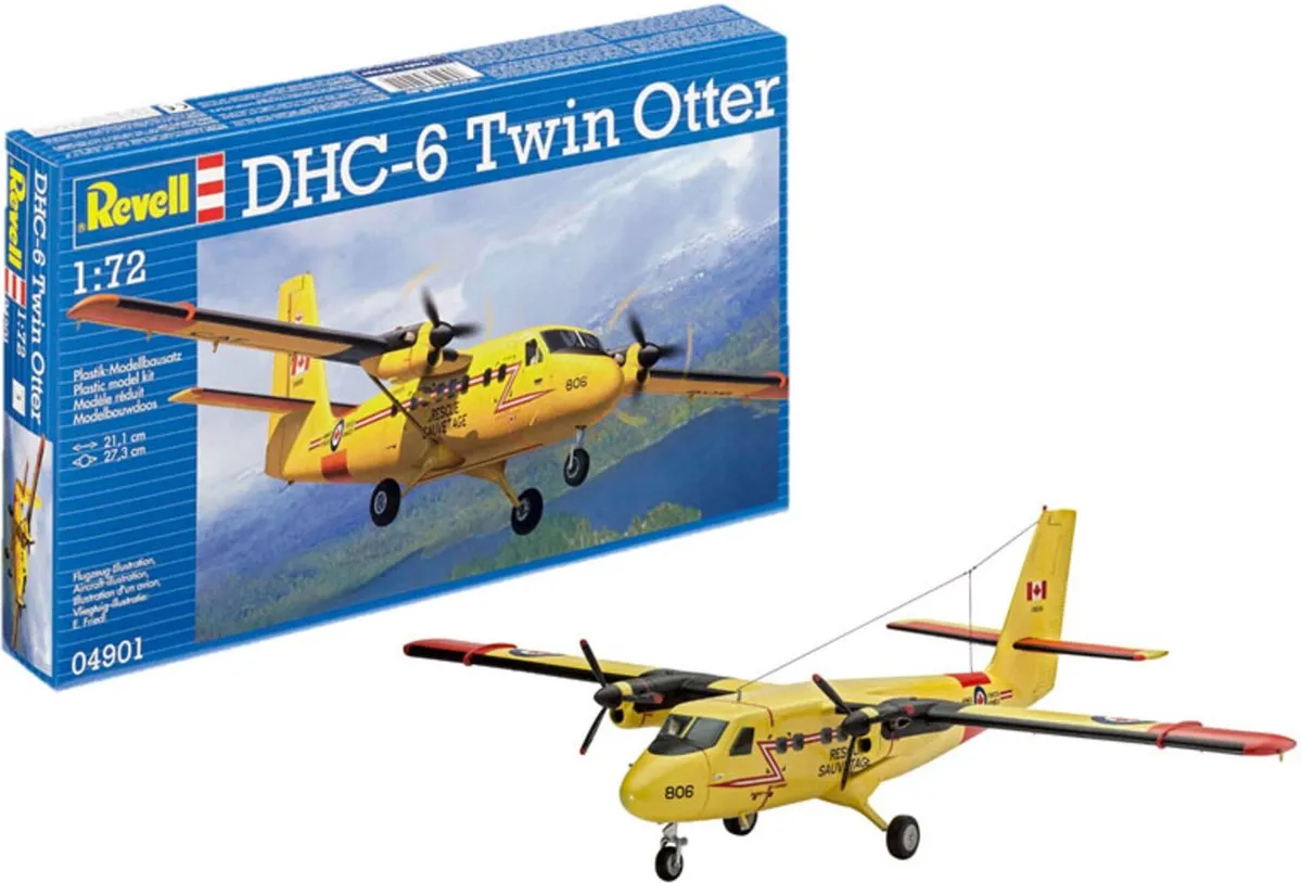 Revell DHC-6 Twin Otter 04901 Modelbouwpakket 1:72