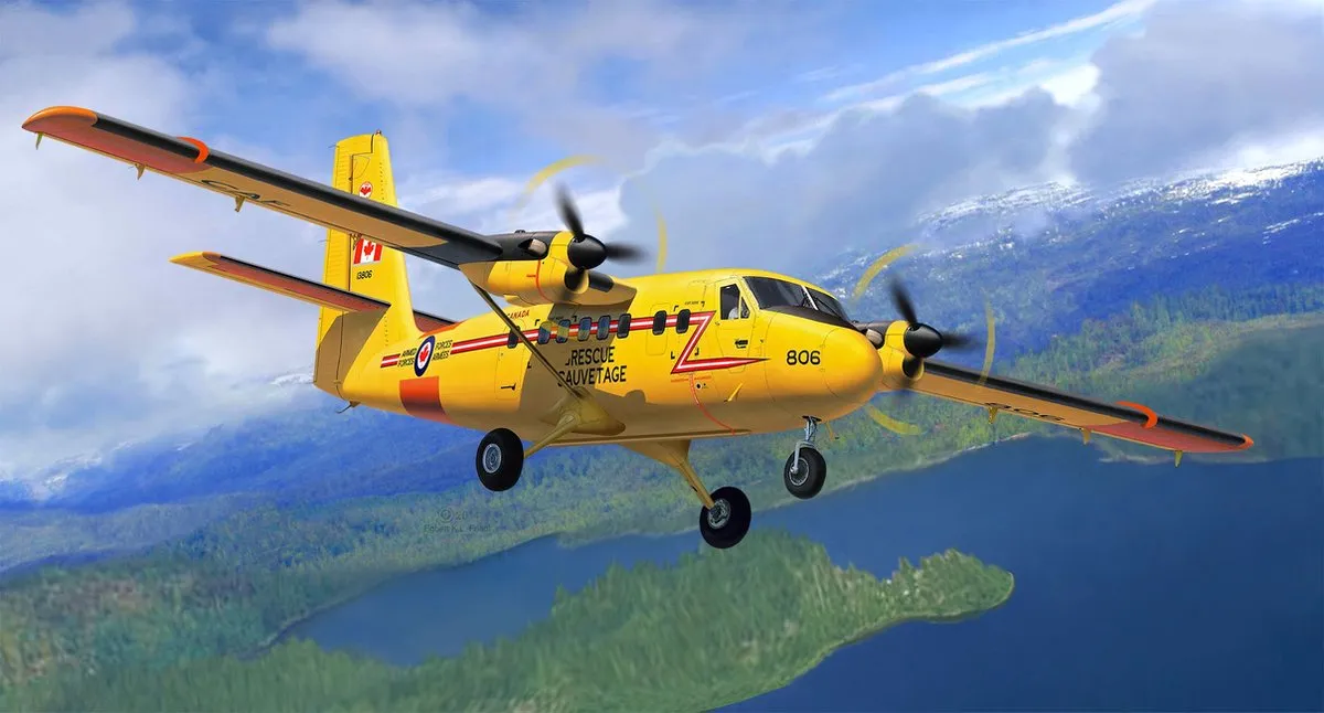 Revell DHC-6 Twin Otter 04901 Modelbouwpakket 1:72 - Multi