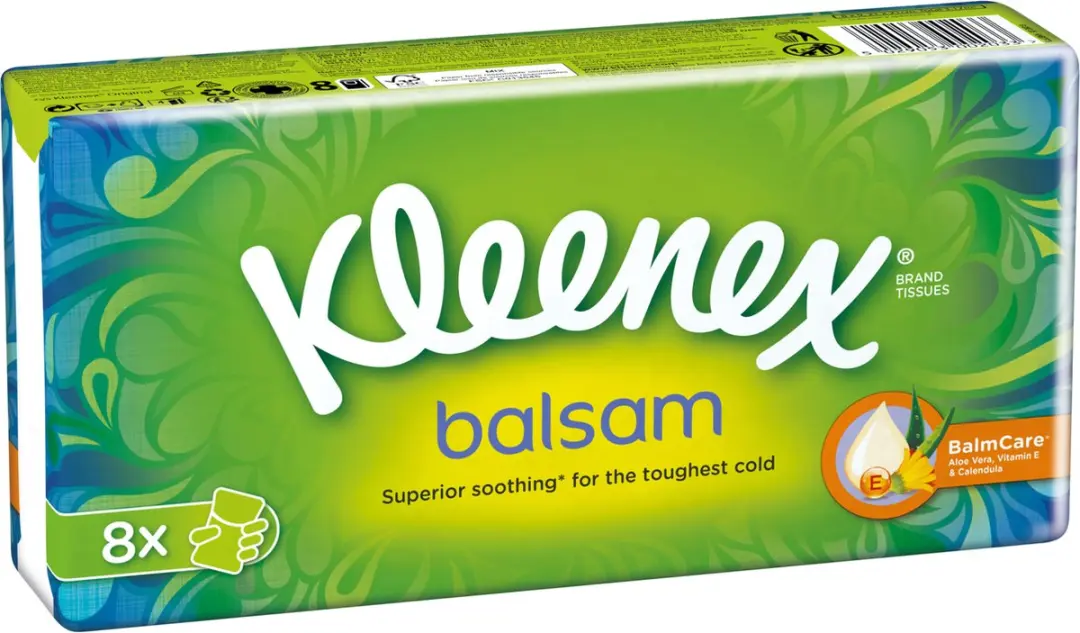 Kleenex Balsam Zakdoekjes - 8 Stuks - afbeelding 5 van 6