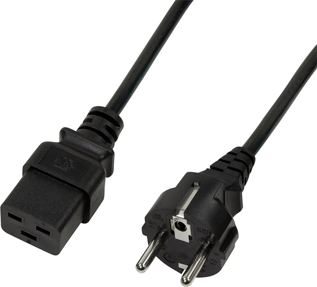 Logilink CP152 IEC C19 naar CEE7/7 Snoer 1,8m