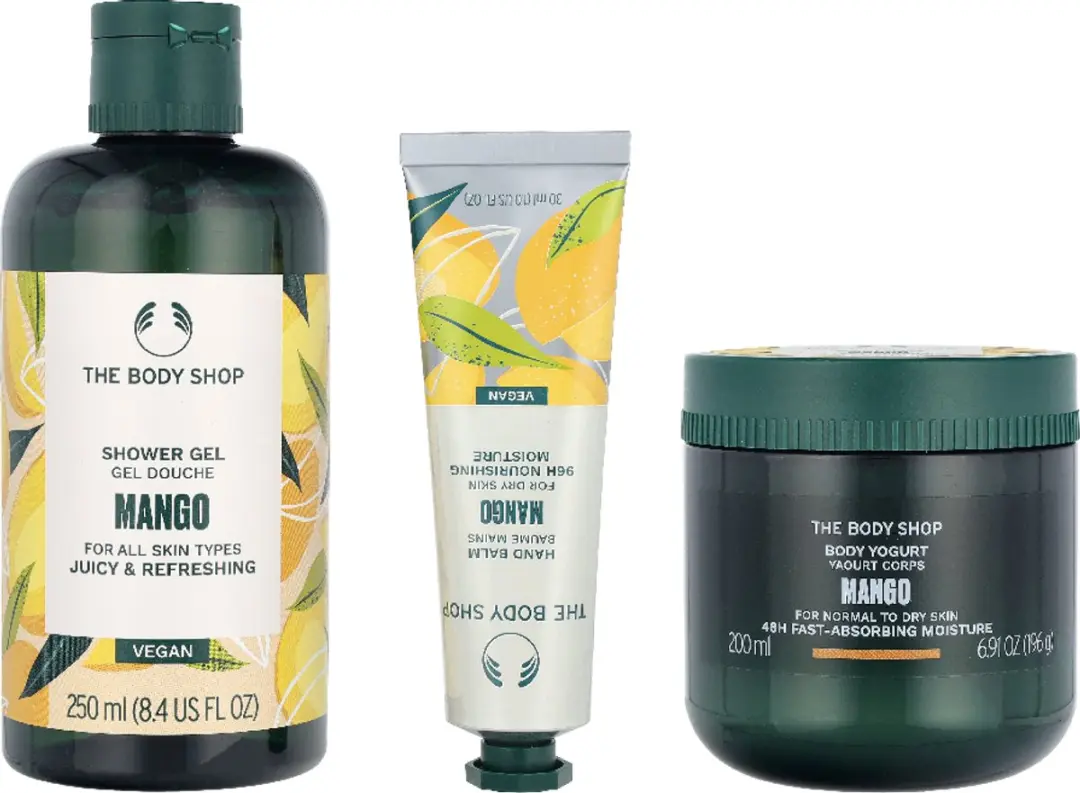 The Body Shop Essentials Mango Giftset - 480ml (3 Stuks)