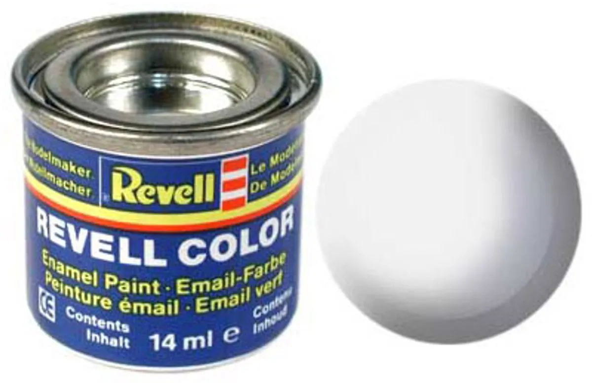 Revell Enamel Verf #4 White Gloss 14ml