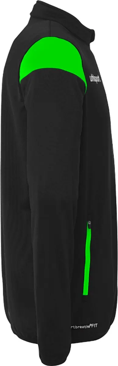 Uhlsport Squad 27 Polyestervest Heren - Zwart/Fluo Groen