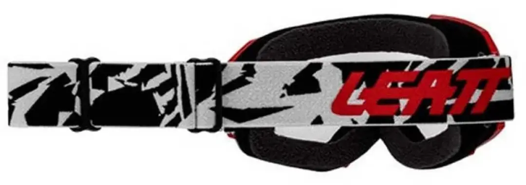 Leatt Vizion 2.5 Small Camo Junior Crossbril - Rood - Clear