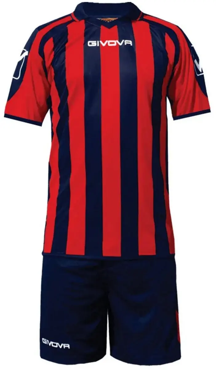 Givova Supporter MC XL Sportkleding Set - Korte Broek & Shirt - Multicolor