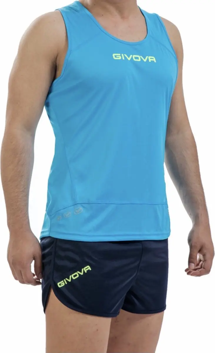 Givova Kit New York Hardloopset - XL - Blauw Turkoois